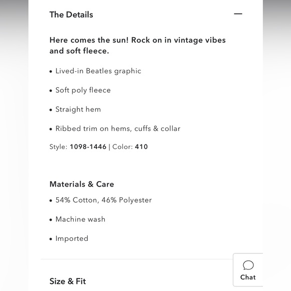 Oversized Beatles Graphic Hoodie - Picture 6 of 7